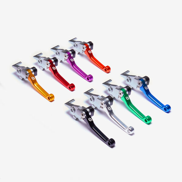 Full-E Charged Adjustable Brake Levers for Ultra bee Red