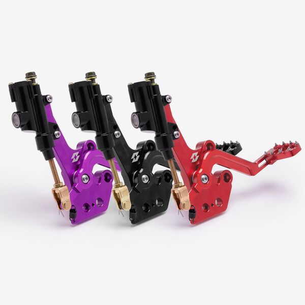 Full-E Charged Rear Hydraulic Foot Brake Black