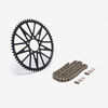 EBMX Black Premium Alloy Sprockets and Chain 428-56T