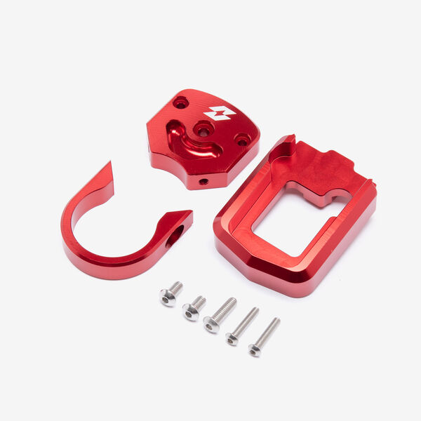 Full-E Charged Speedo Relocation Bracket Red for Light Bee