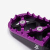 EBMX Premium Foot Peg And Brace Set for Light_bee Purple